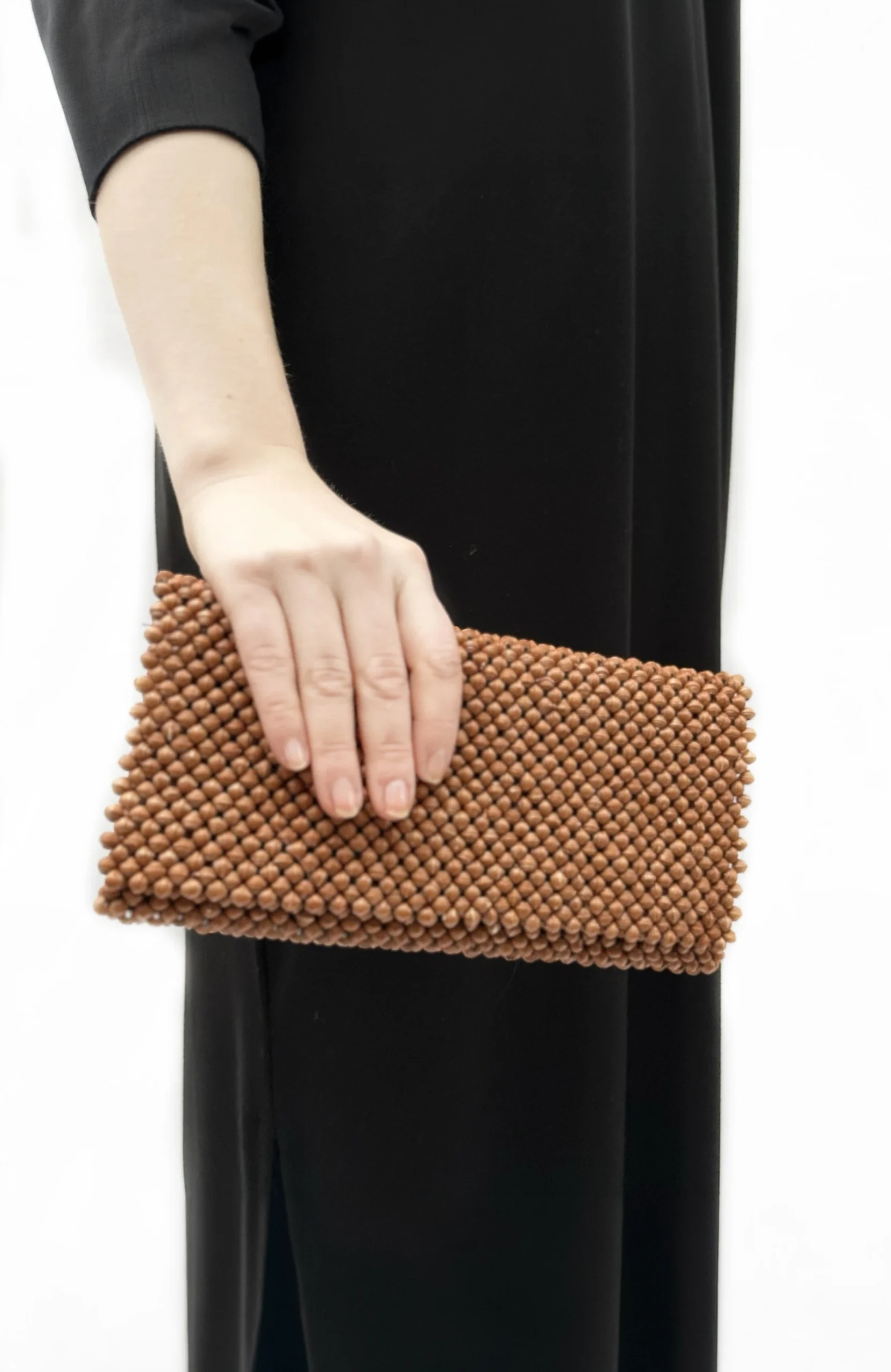 Wilma veske - clutch - selskapsveske - brown