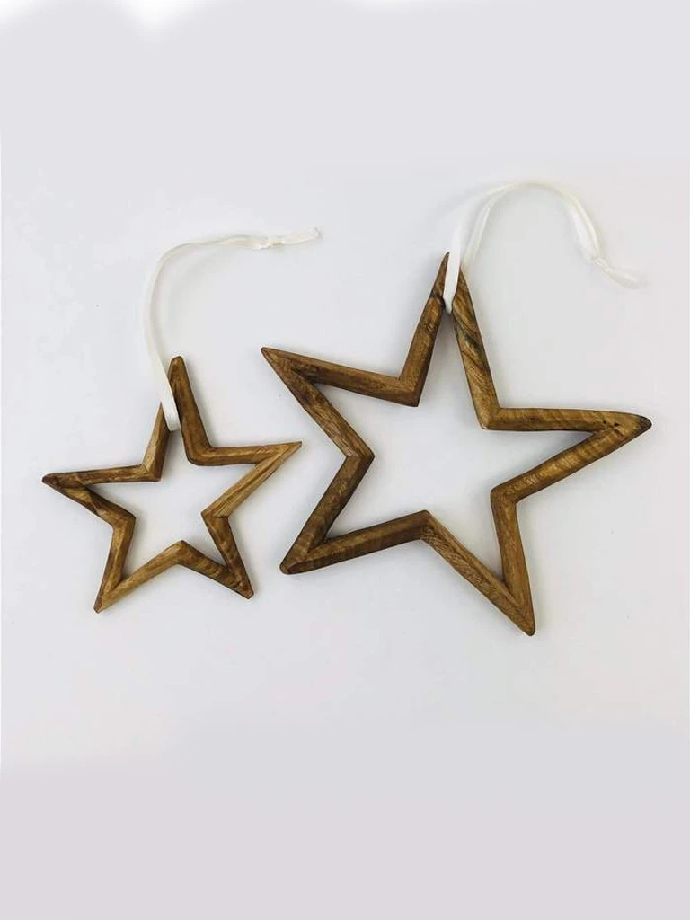 Mifuko dekor stjerne i tre julepynt