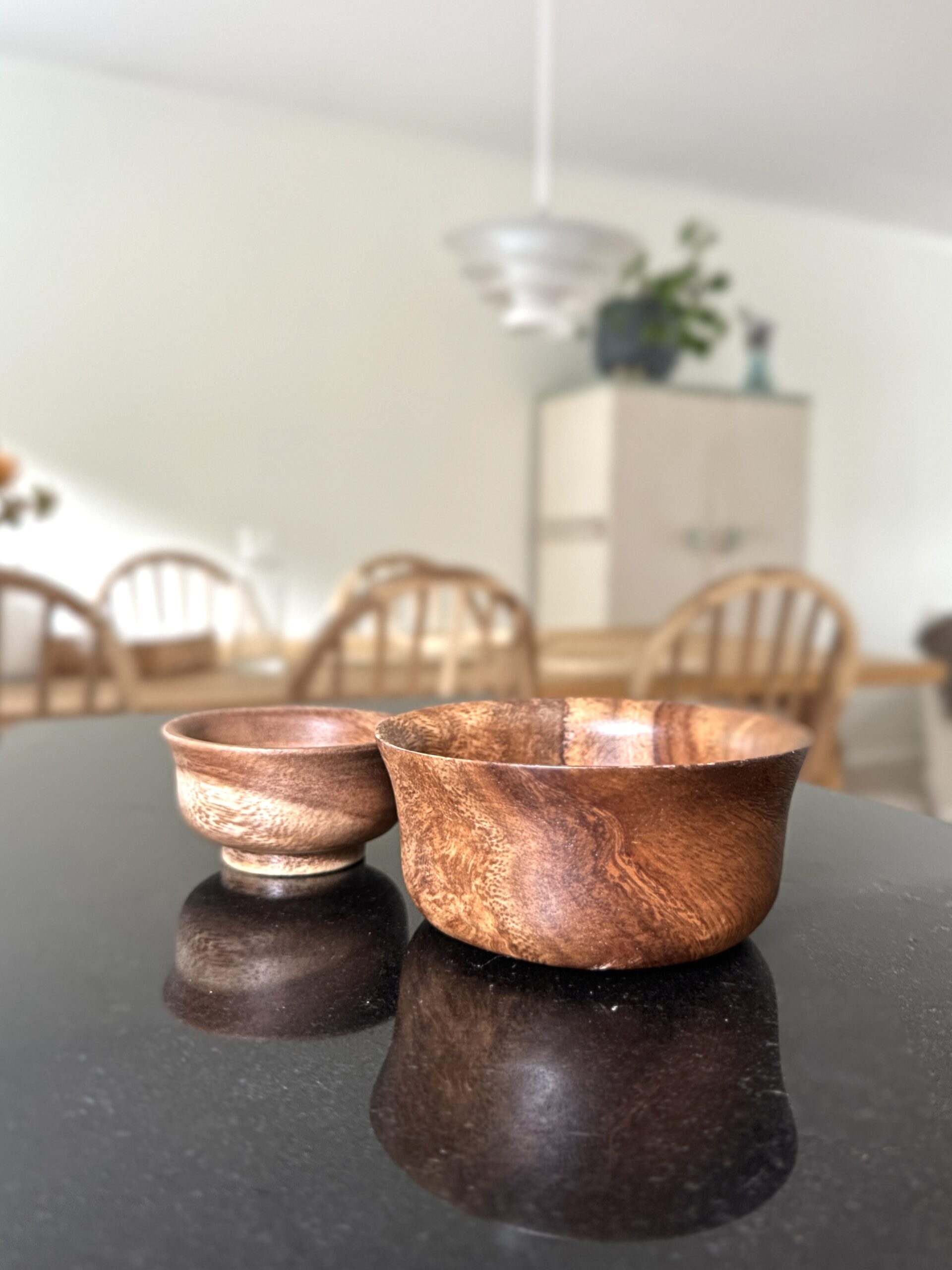 Kinta skål medium - Kinta Treskål i akasietre