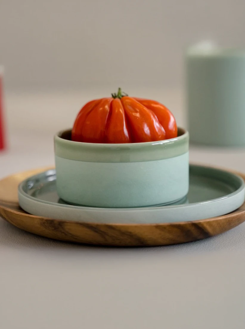 Kinta CYL keramikk skål S - grønn