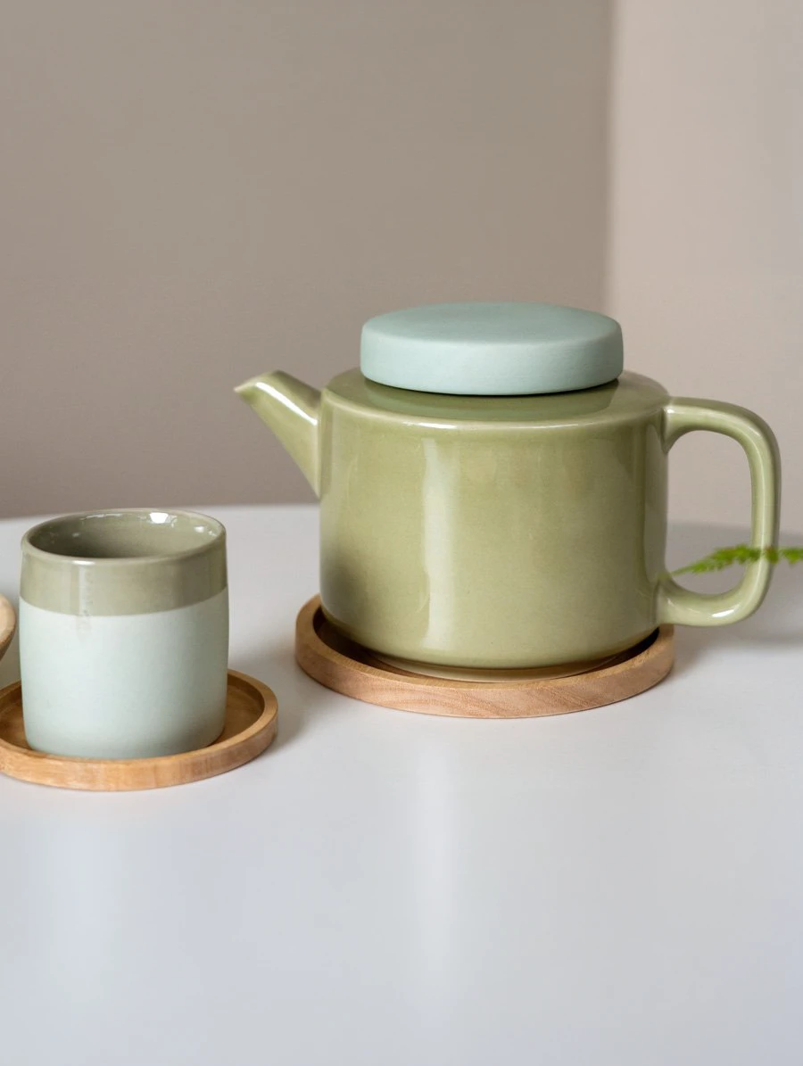 Kinta CYL Tekanne - grønn - liten (500ml) Kinta Cyl S kopp