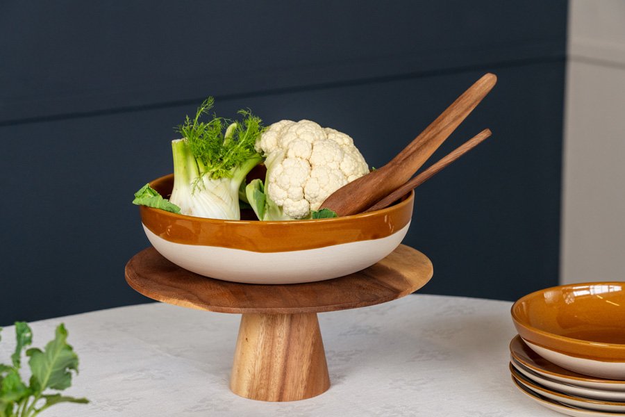 Kinta Salatbestikk - Cara - i acacie tre - 27cm