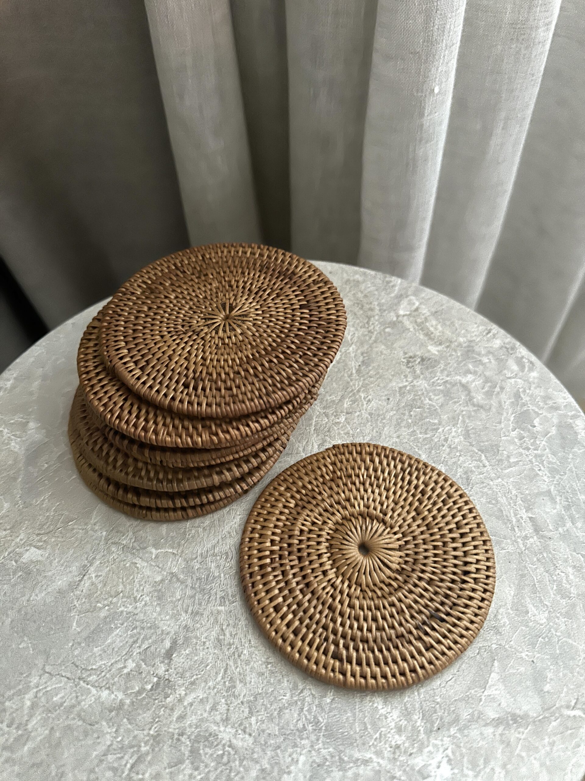 Umah liten bordbrikke rotting - brun/natur