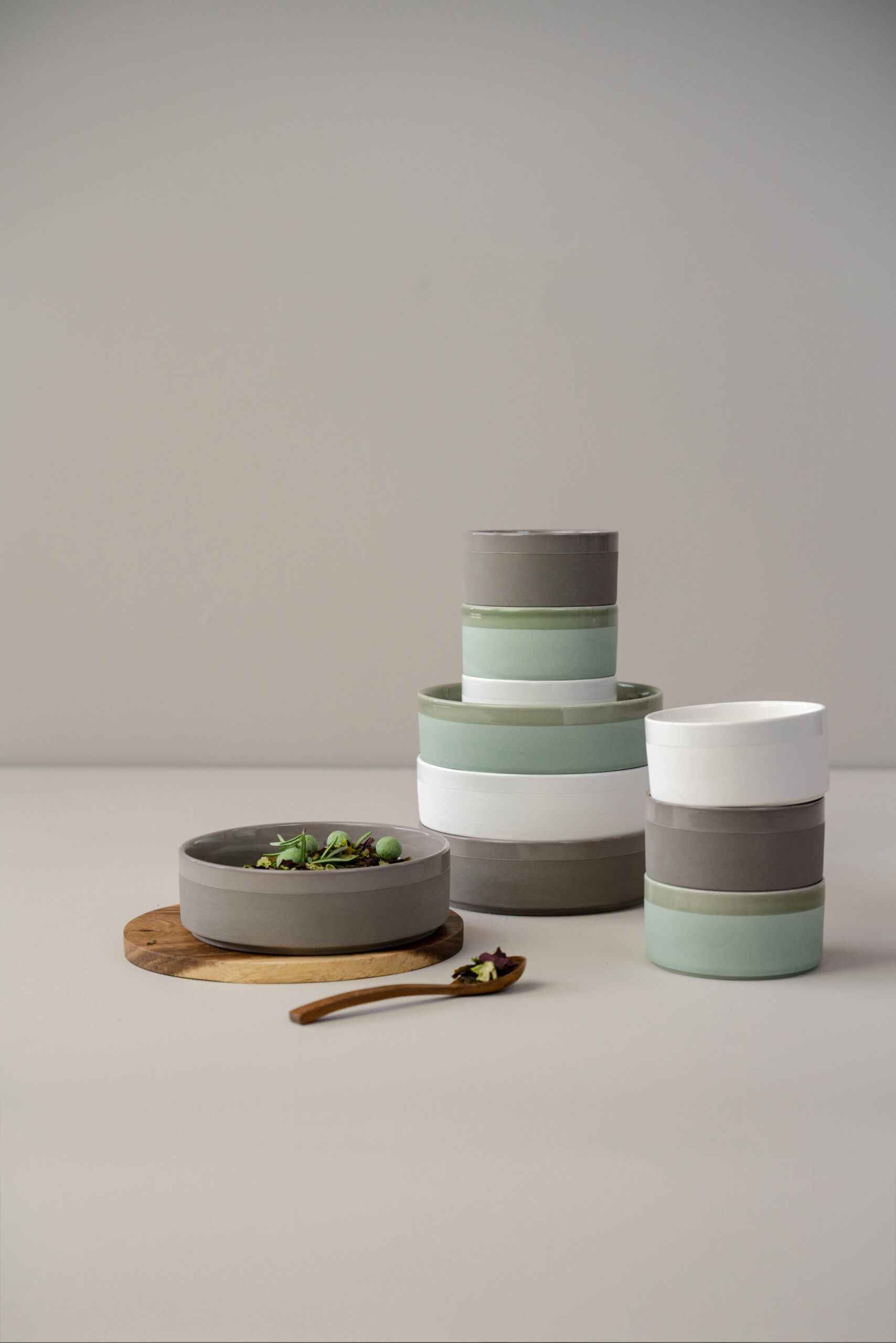 Kinta CYL keramikk skål -L - hvit