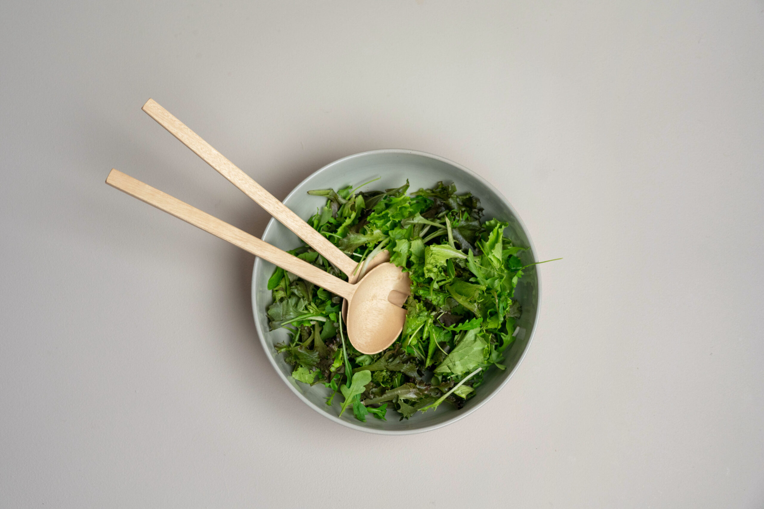 Kinta Rutunda Keramikk skål - XL - mint