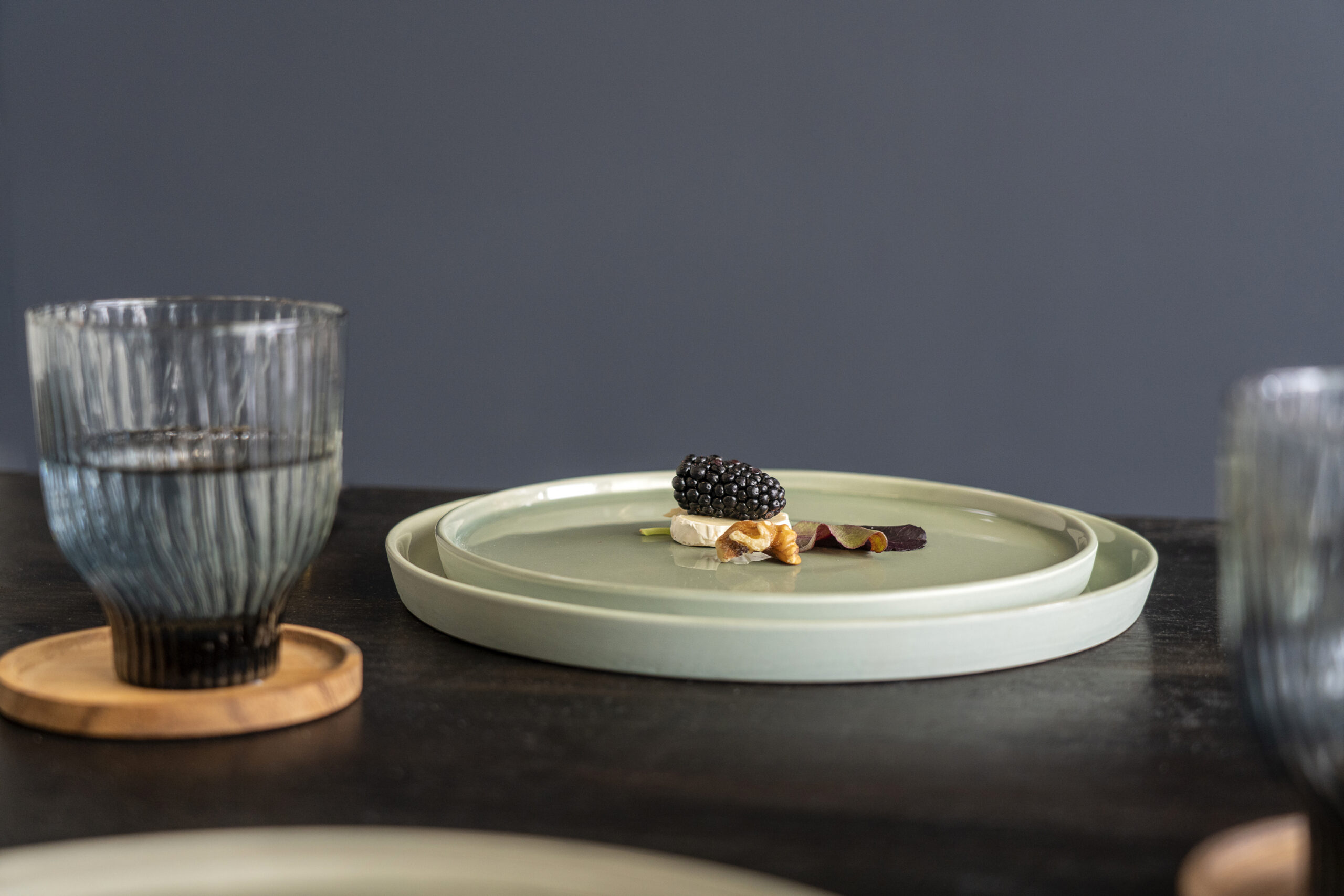 Kinta CYL keramikk tallerken - grønn